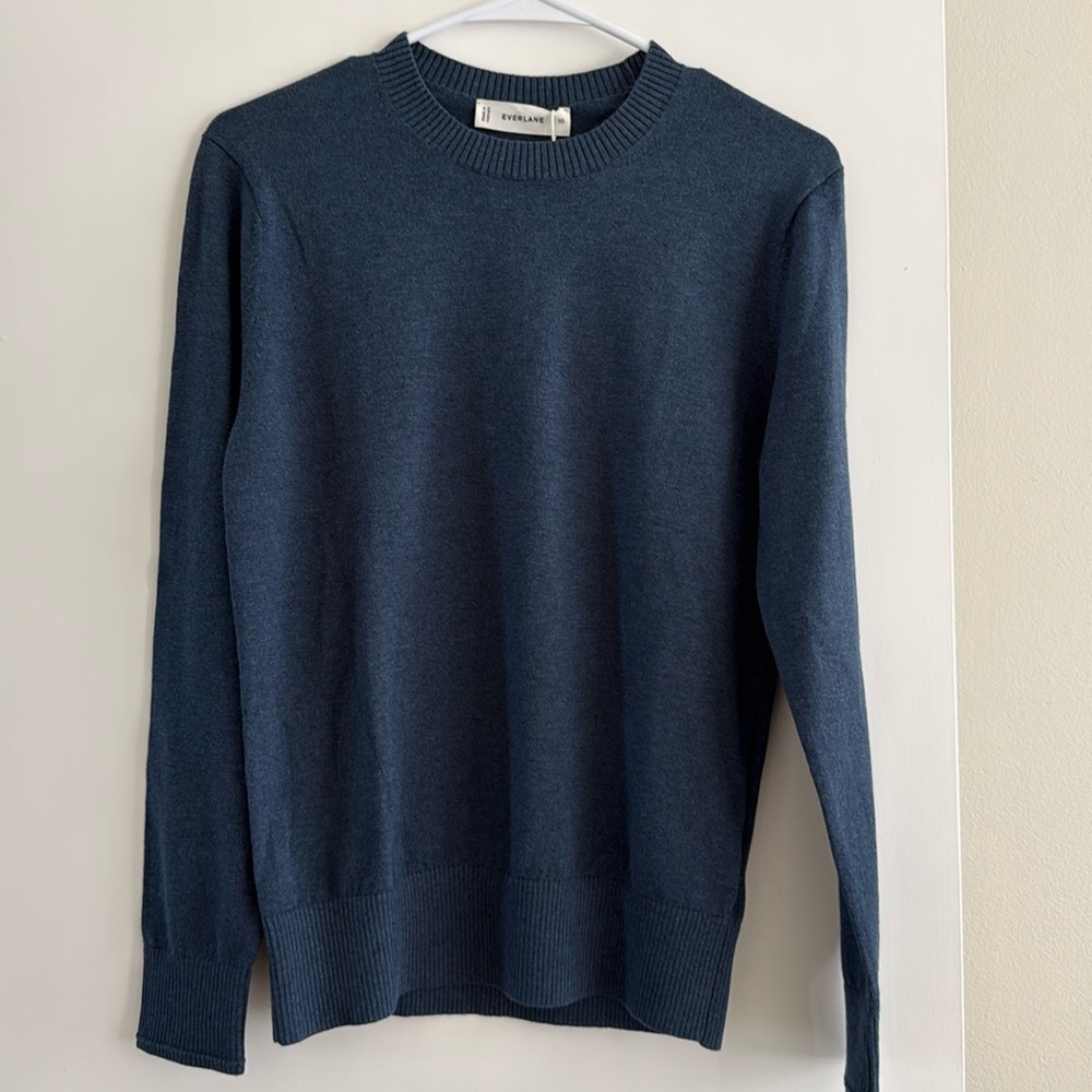 Everlane Men’s No-Sweat Sweater, XS
